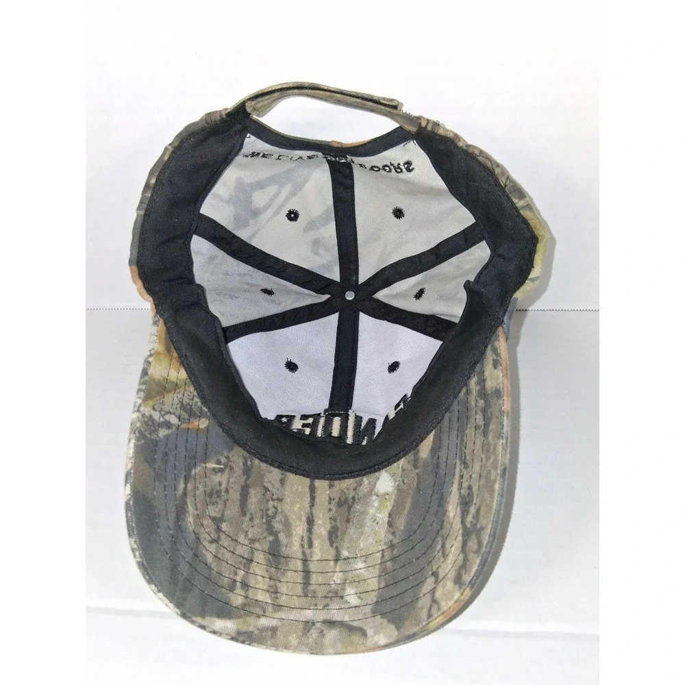 Gander Mtn. Camo Hat We Live Outdoors Hunting Fishing Outdoorsman Cap - Picture 7 of 7